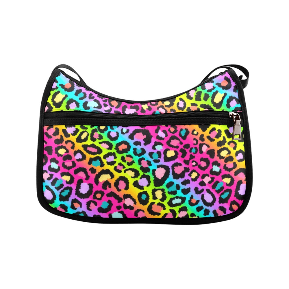 Rainbow Leopard Crossbody Bag - Offbeat Sweetie