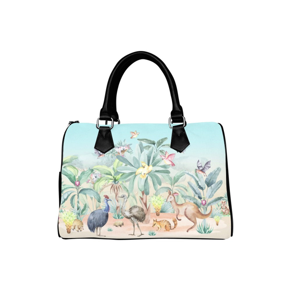 Land Down Under Boston Handbag - Offbeat Sweetie