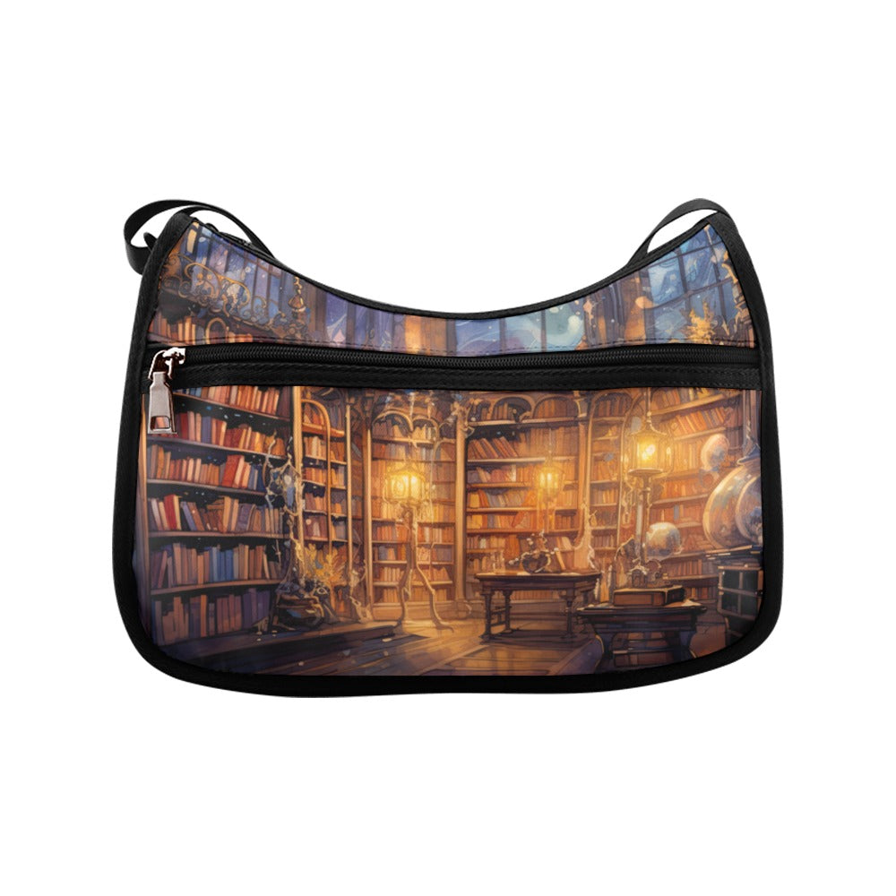Bibliotheca Crossbody Bag - Offbeat Sweetie