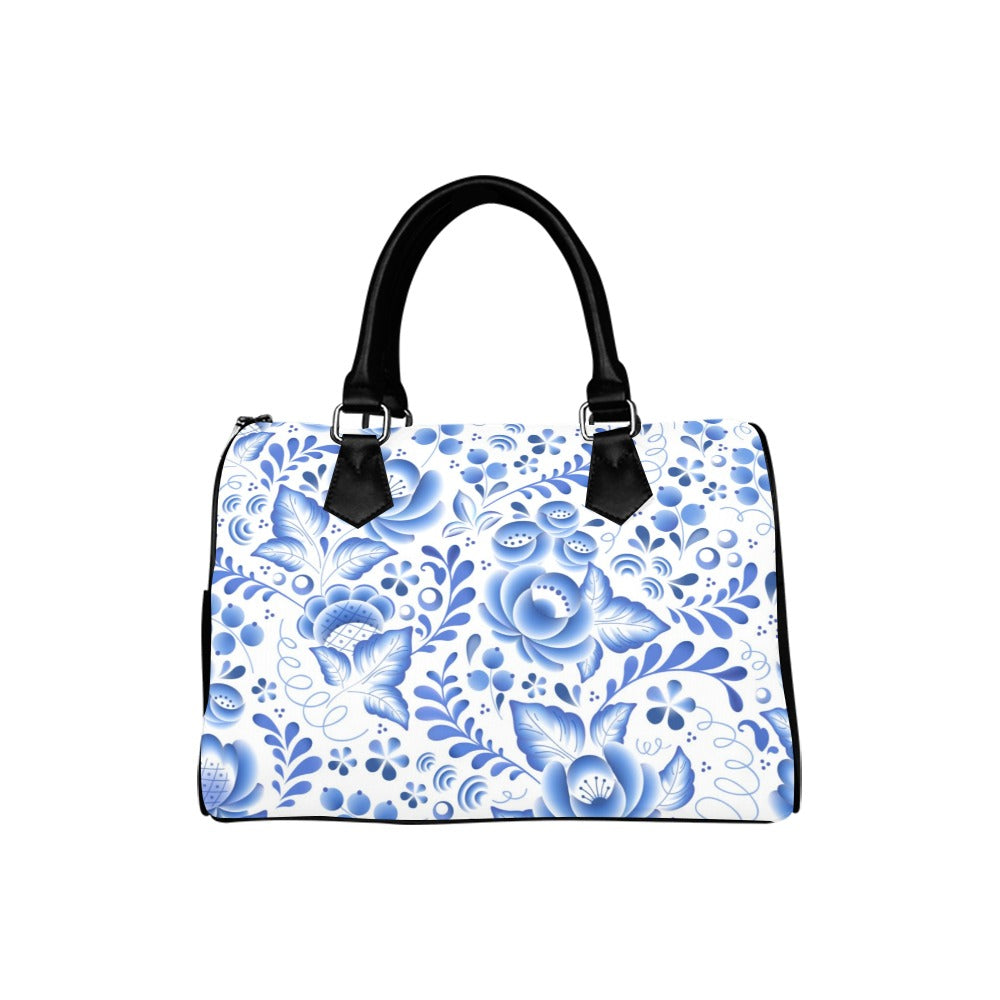 Porcelain Boston Handbag - Offbeat Sweetie