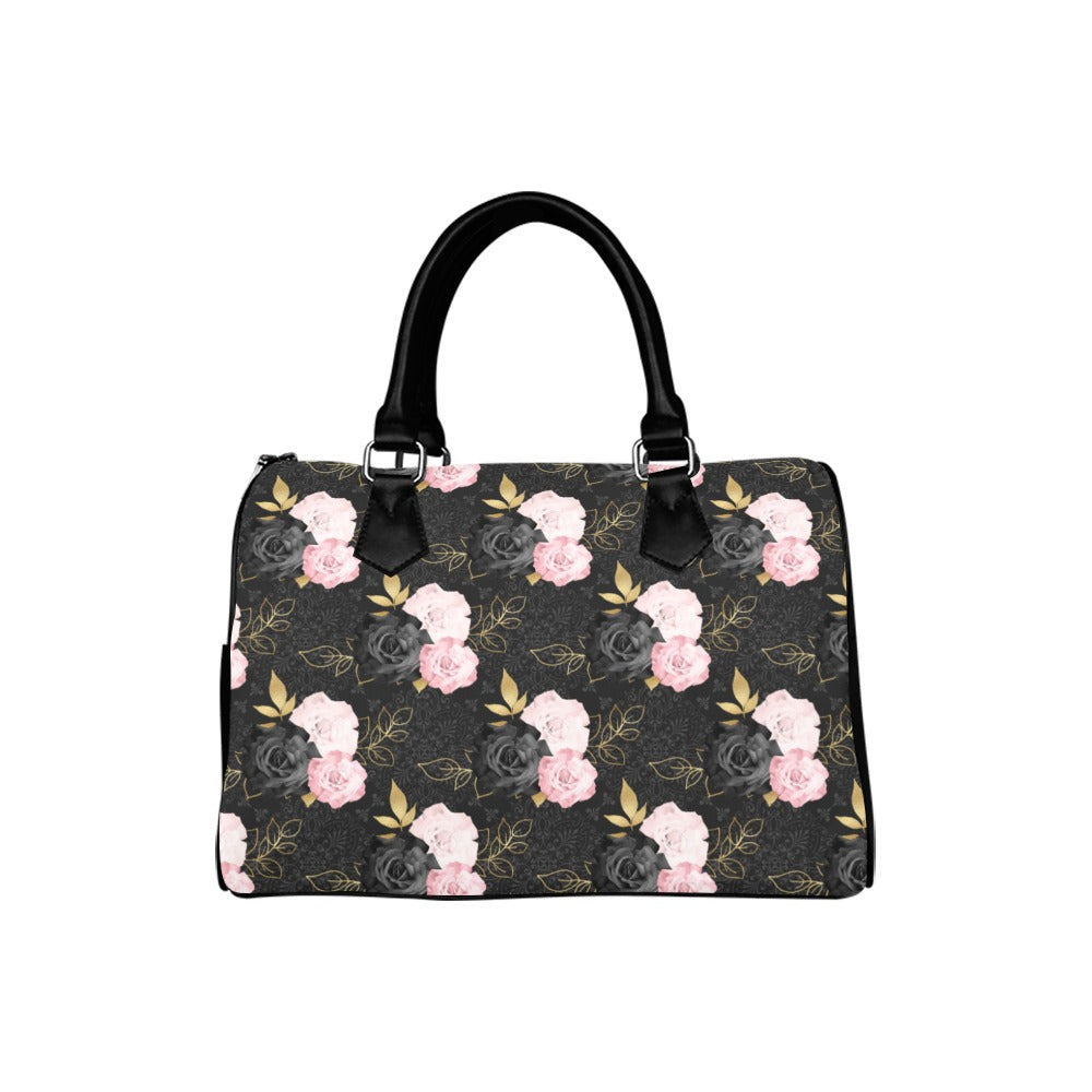 Blush Roses Boston Handbag - Offbeat Sweetie
