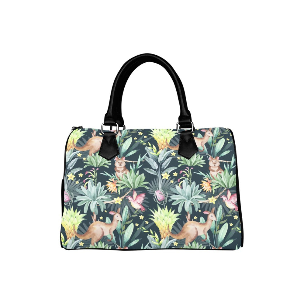 Wonderful Wildlife Boston Handbag - Offbeat Sweetie