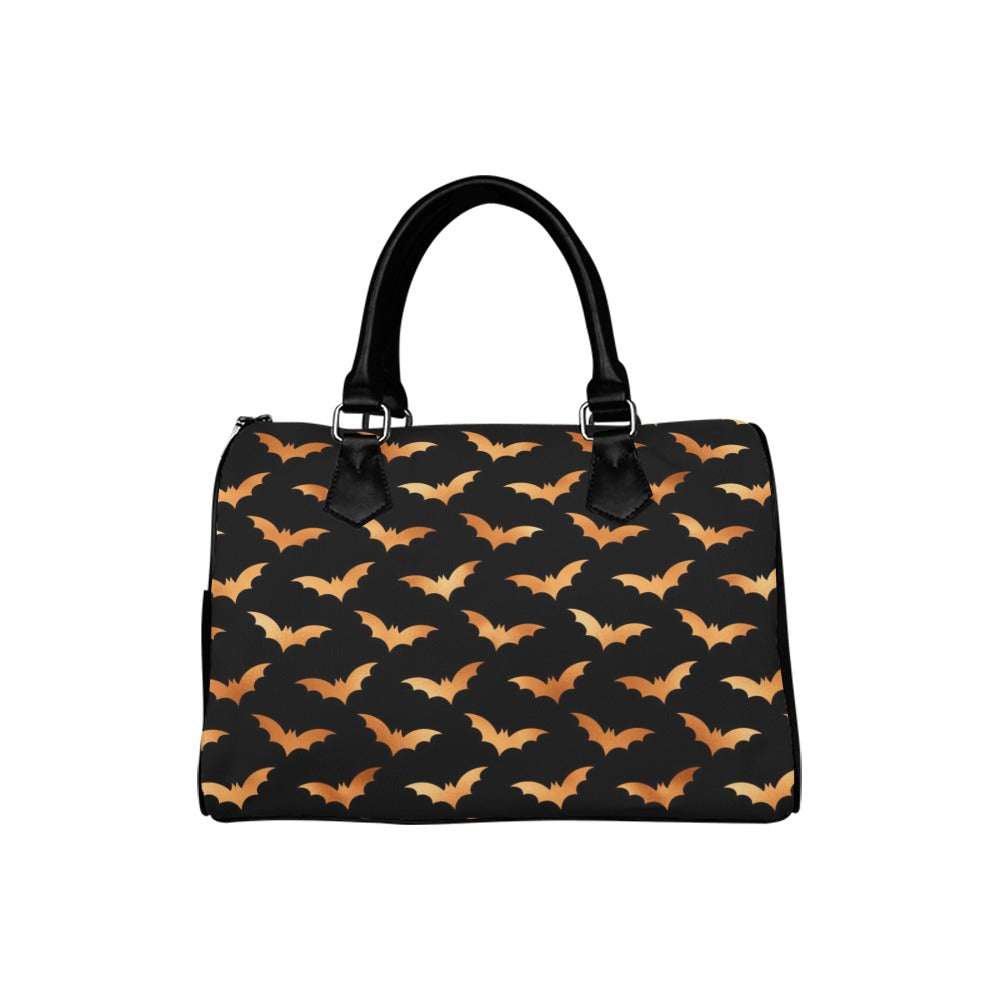 Halloween Bats Boston Handbag - Offbeat Sweetie