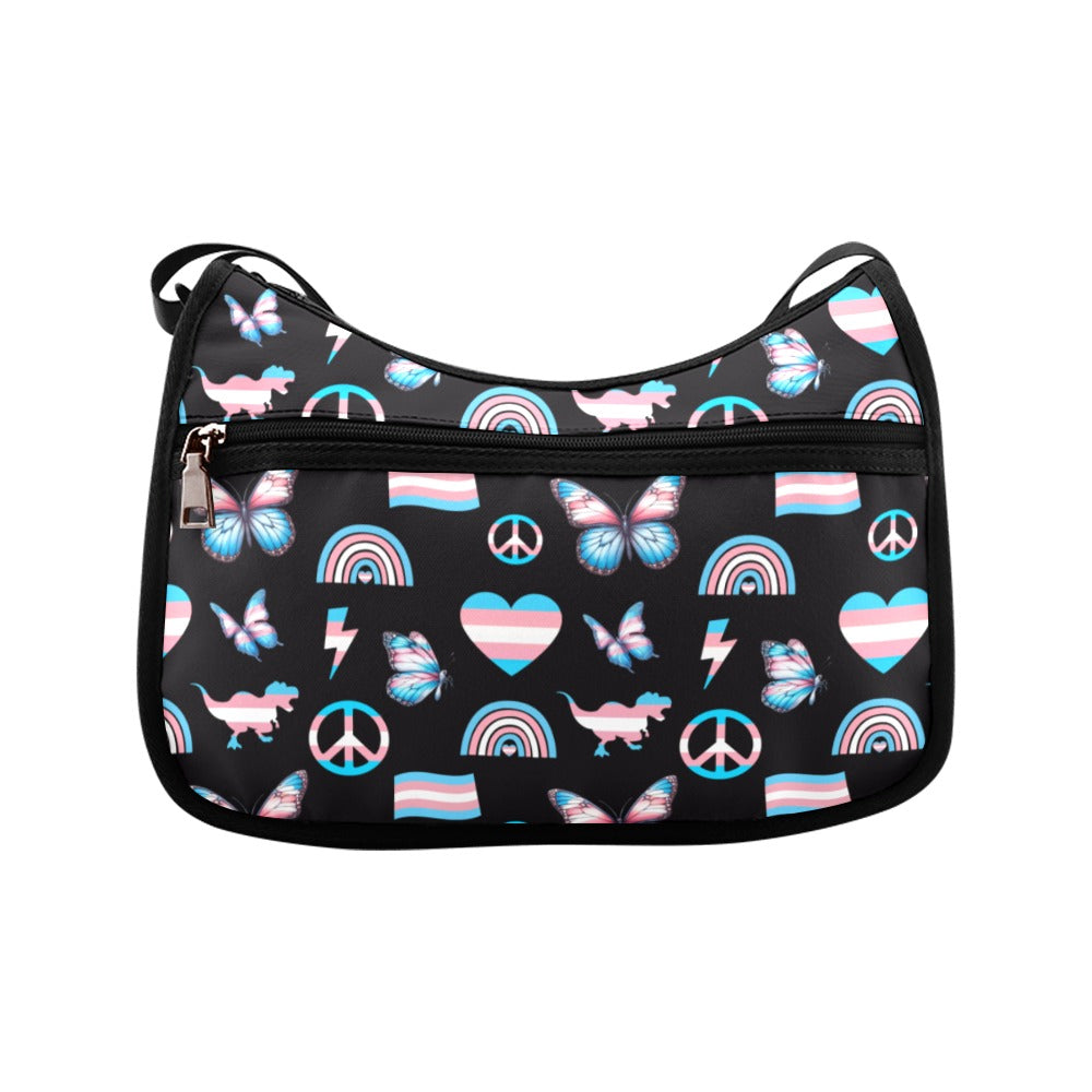 Trans Love Crossbody Bag - Offbeat Sweetie