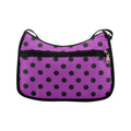 Purple Reign Polka Dot Crossbody Bag