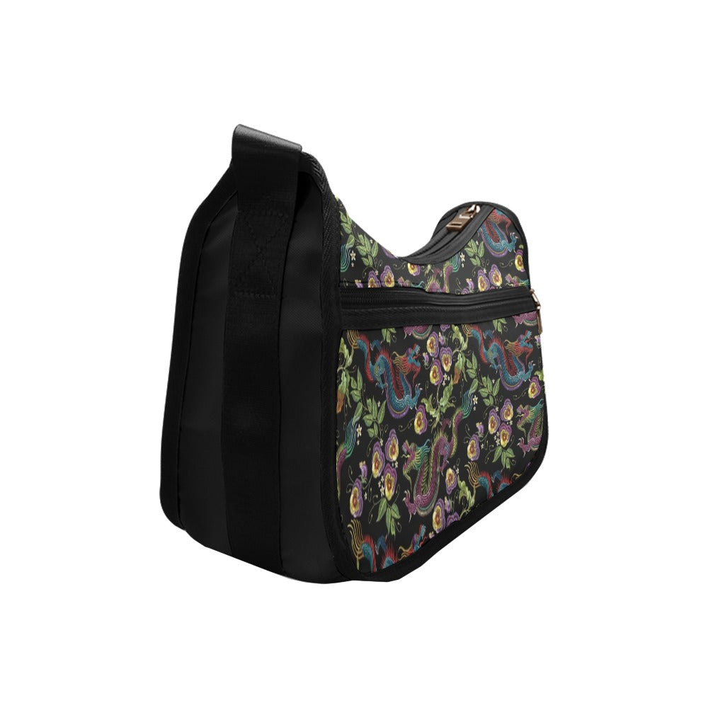 Dragon Noir Crossbody Bags