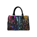 Rainbow Drips Boston Handbag - Offbeat Sweetie