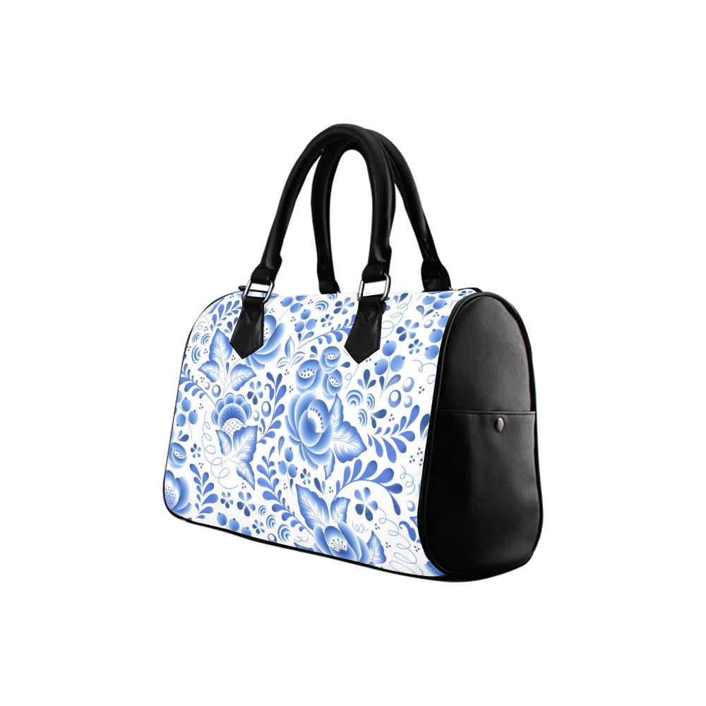 Porcelain Boston Handbag - Offbeat Sweetie