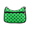 Lucky Green Polka Dot Crossbody Bag