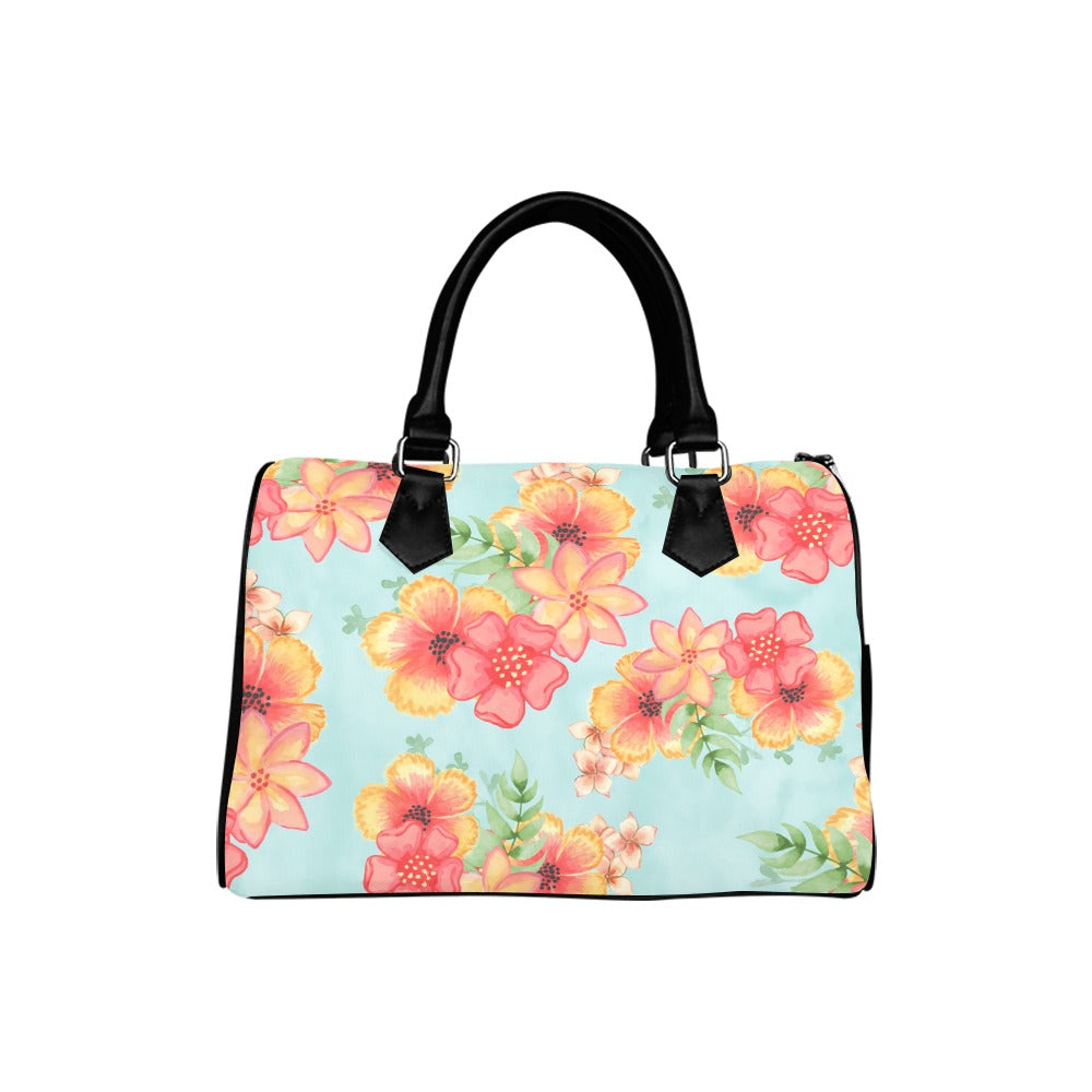 Fleur Boston Handbag - Offbeat Sweetie