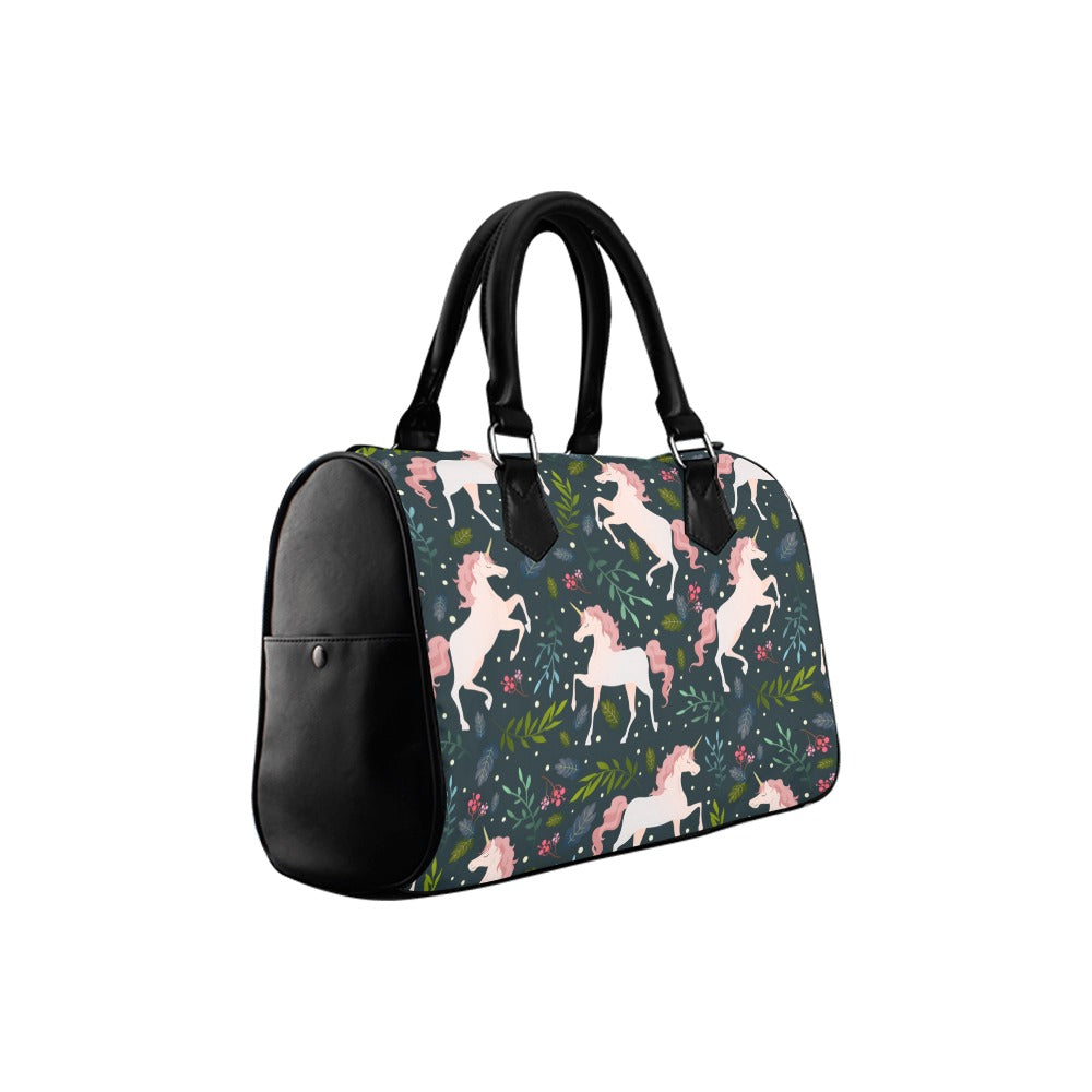Unicorn Garden Boston Handbag - Offbeat Sweetie