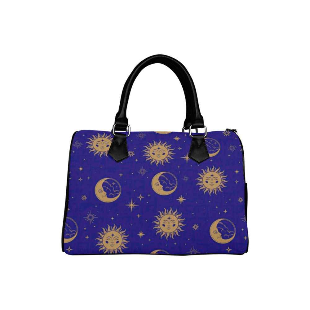 Sun Moon And Stars Boston Handbag