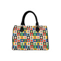 Retro Xmas Baubles Boston Handbag - Offbeat Sweetie