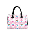 Pink Gingham Cupcakes Boston Handbag