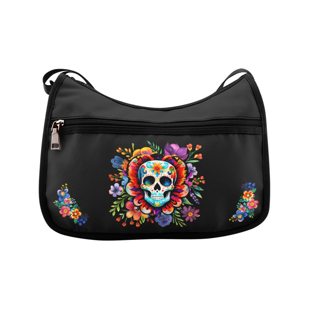 Day Of The Dead Crossbody Bag - Offbeat Sweetie
