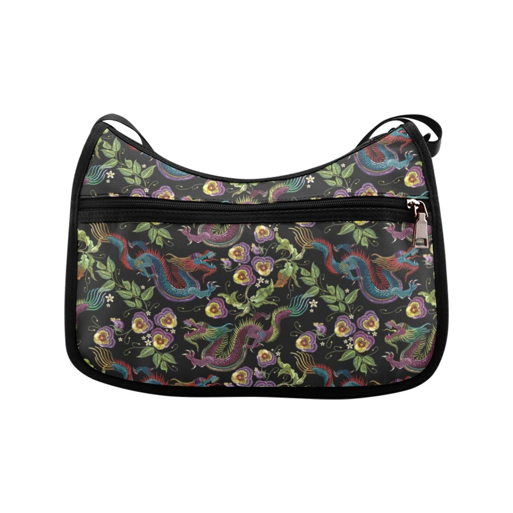 Dragon Noir Crossbody Bags
