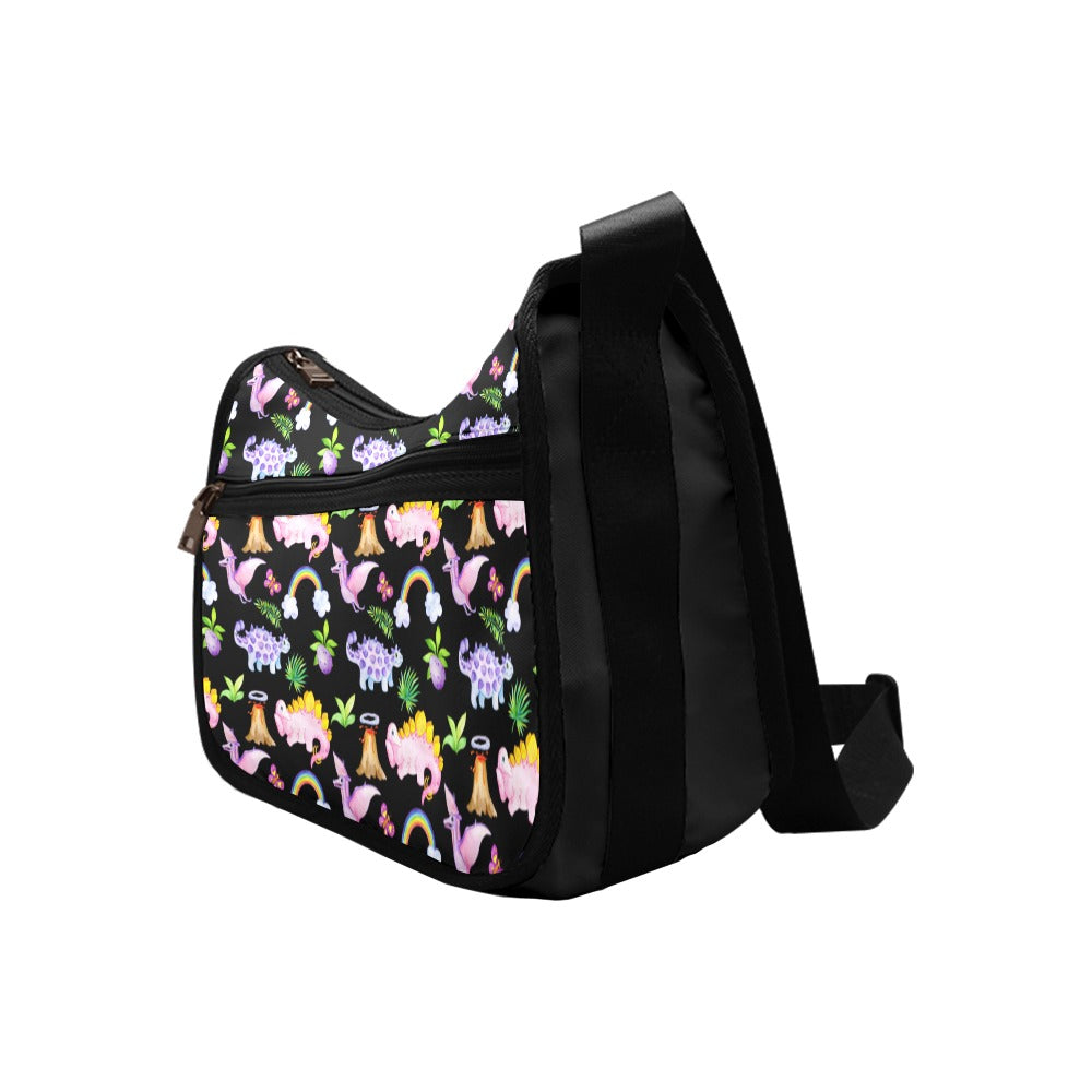 Happy Dinos Crossbody Bag - Offbeat Sweetie