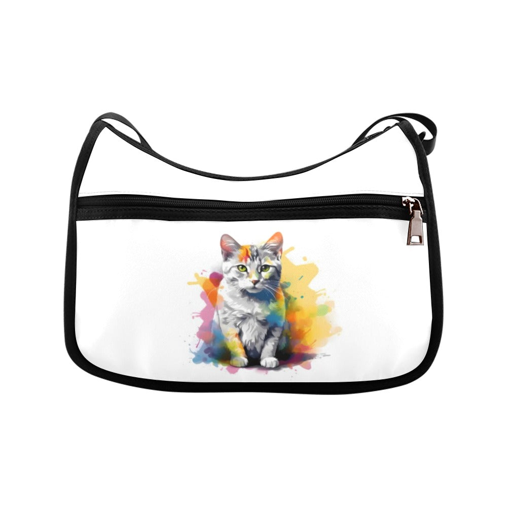Kitty On My Crossbody Bag - Offbeat Sweetie