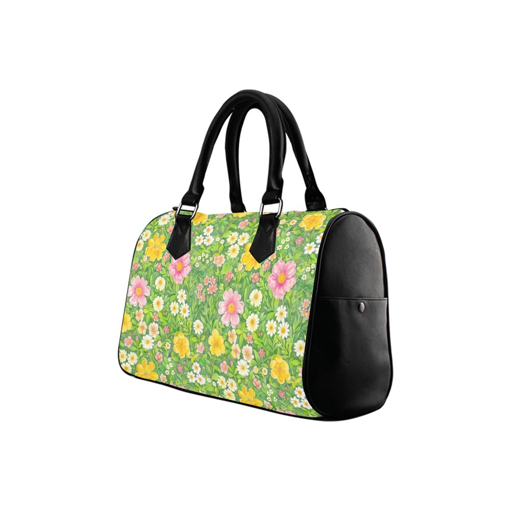 Wildflowers Boston Handbag
