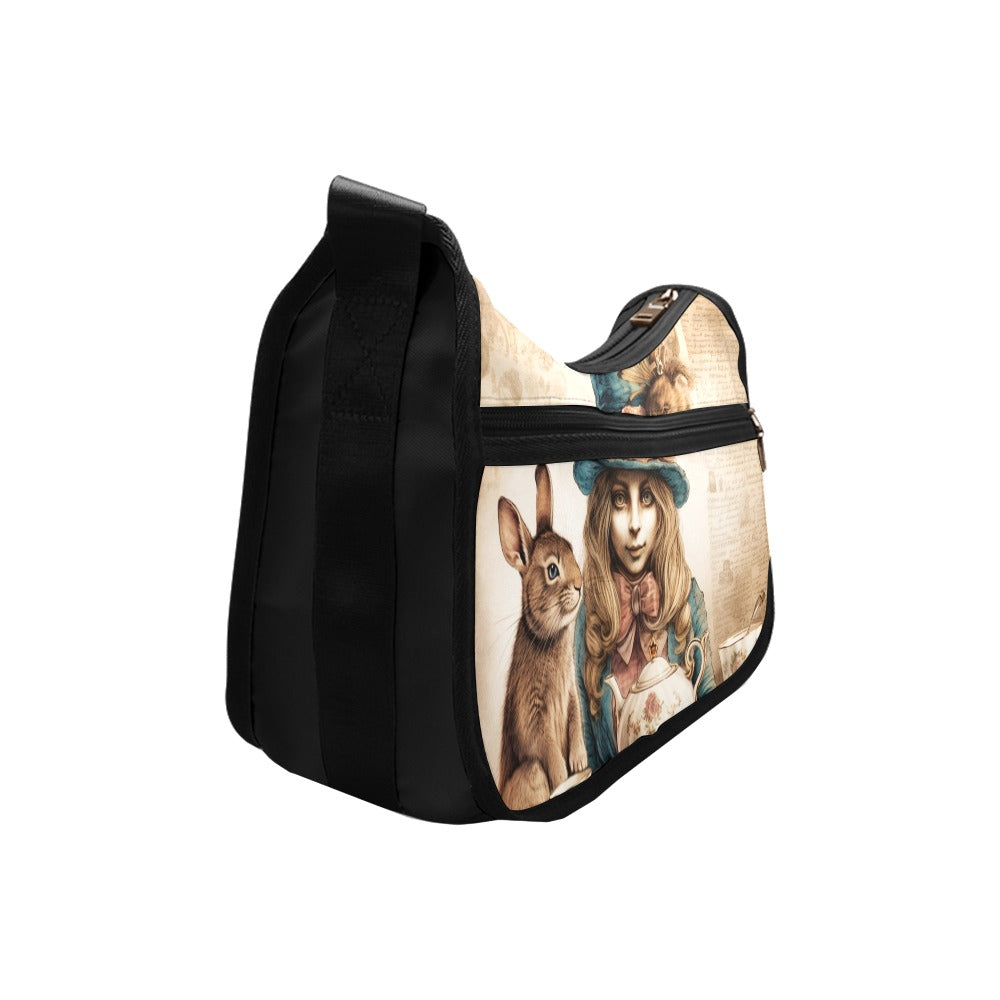 All Mad Here Crossbody Bag - Offbeat Sweetie