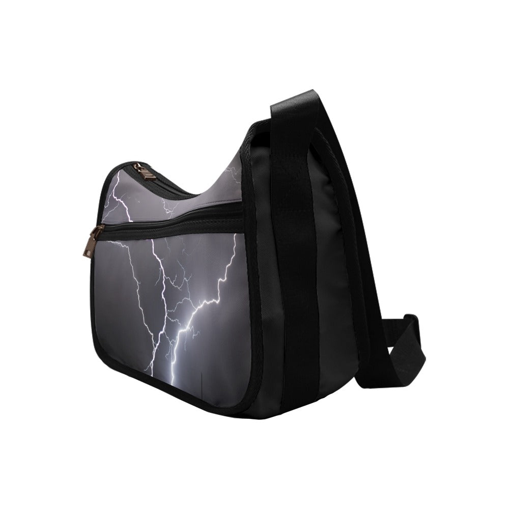 Lightning Crashes Crossbody Bag - Offbeat Sweetie