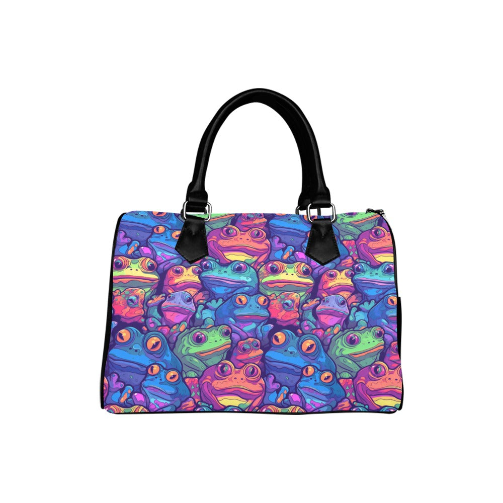 Hypnofrog Boston Handbag - Offbeat Sweetie