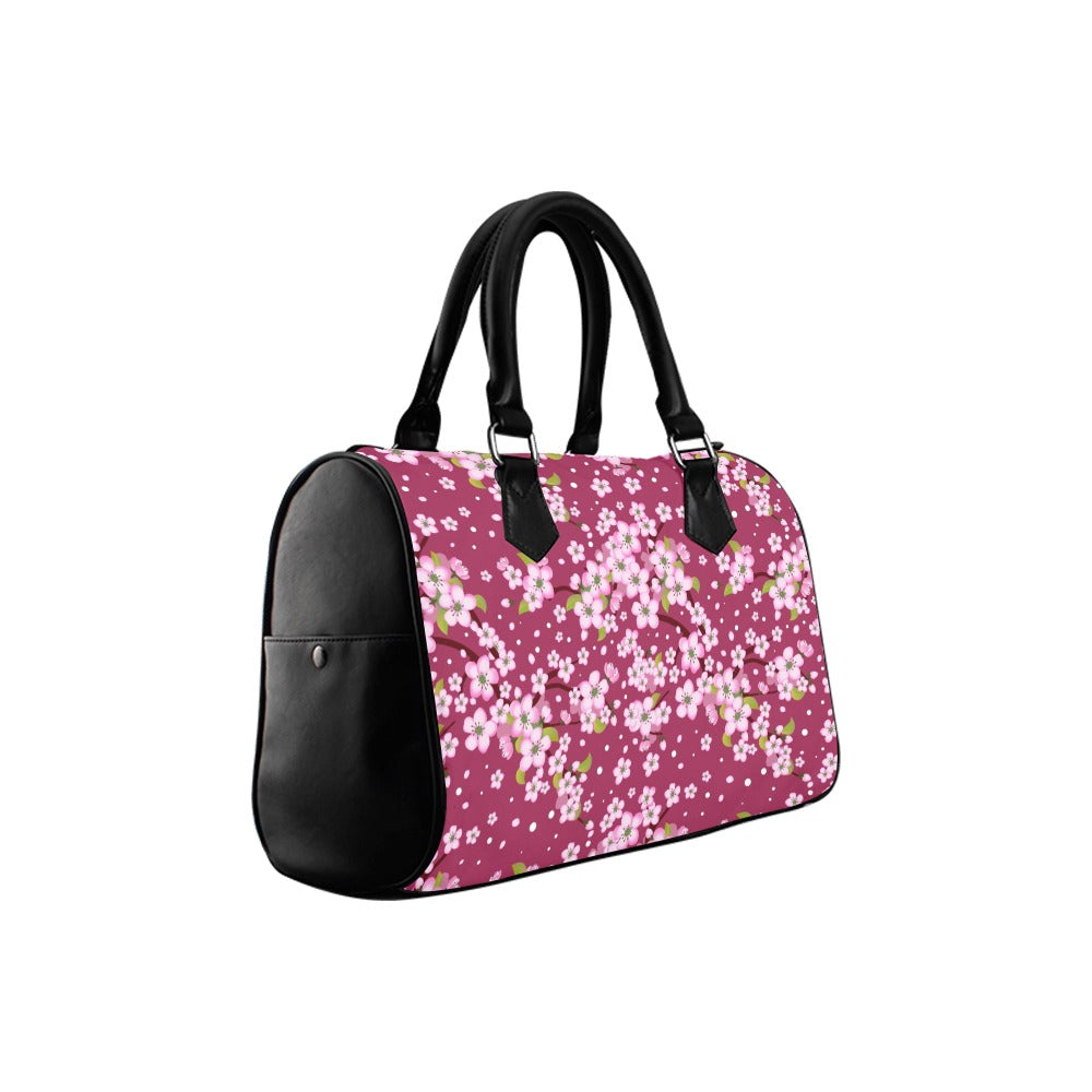 Sakura Boston Handbag - Offbeat Sweetie