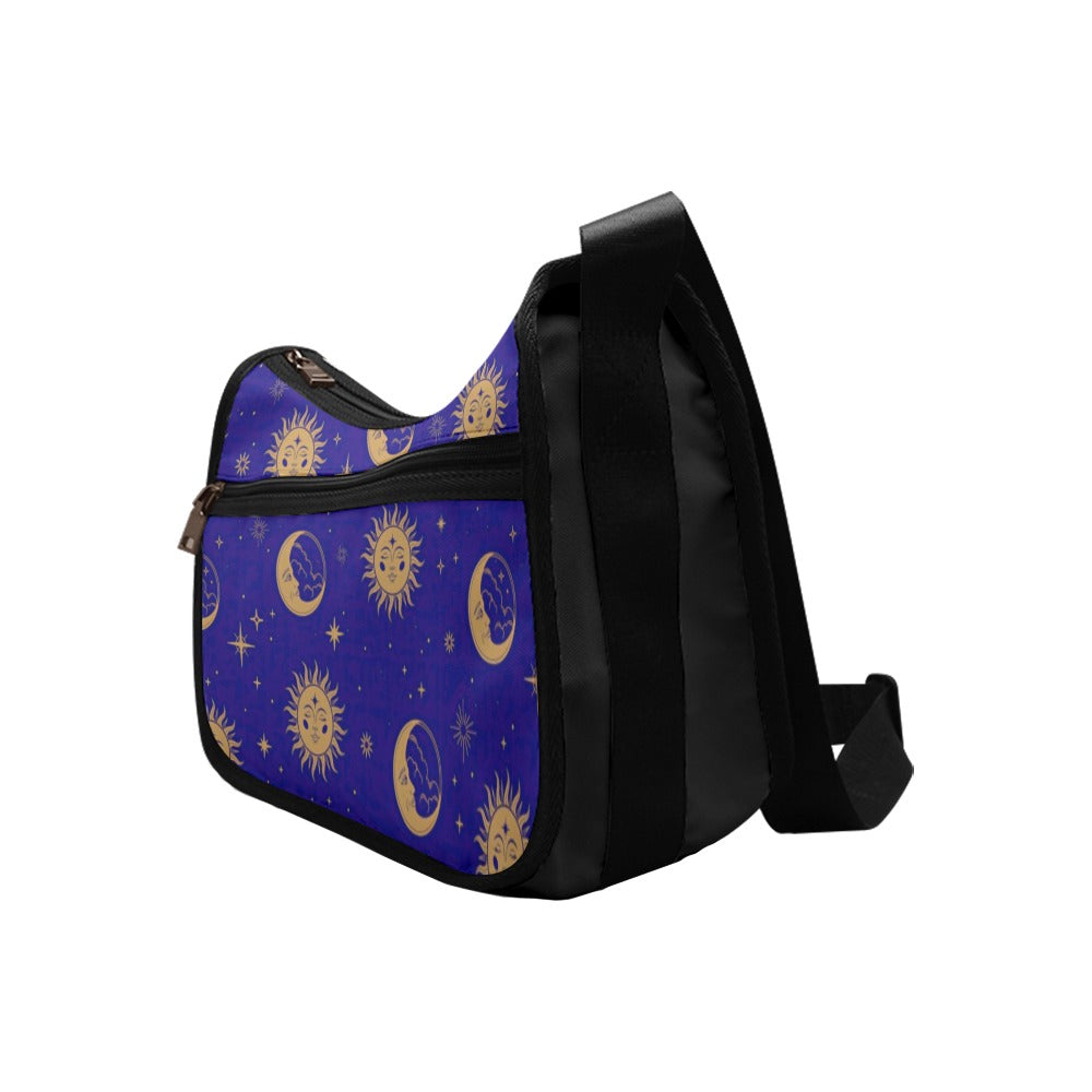 Sun Moon And Stars Crossbody Bag