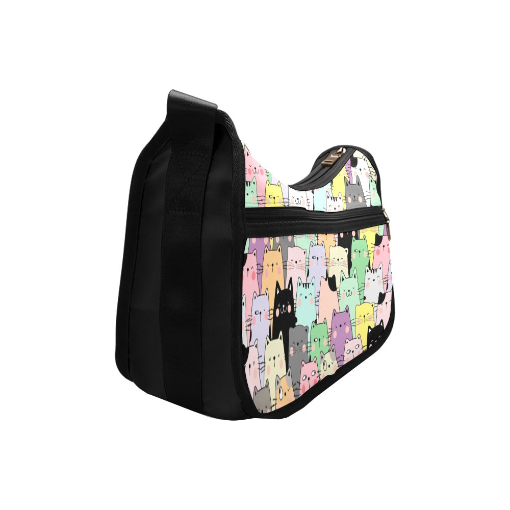 You've Got To Be Kitten Me Crossbody Bag - Offbeat Sweetie