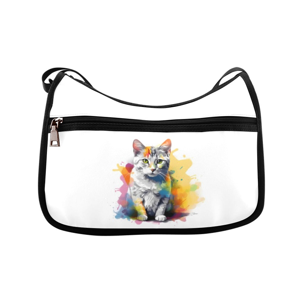Kitty On My Crossbody Bag - Offbeat Sweetie