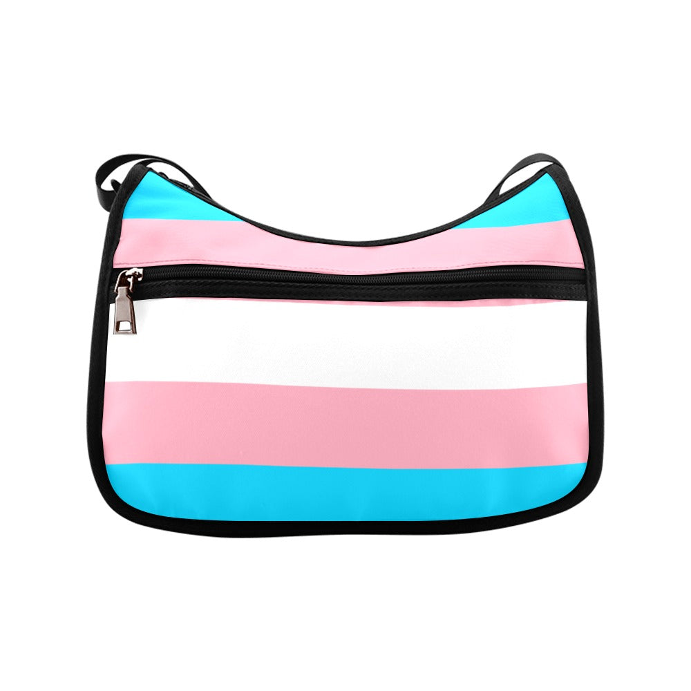 Trans Flag Crossbody Bag - Offbeat Sweetie