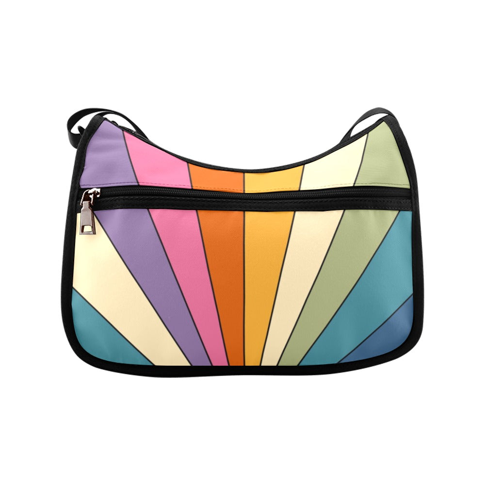 Retro Rainbow Crossbody Bag - Offbeat Sweetie
