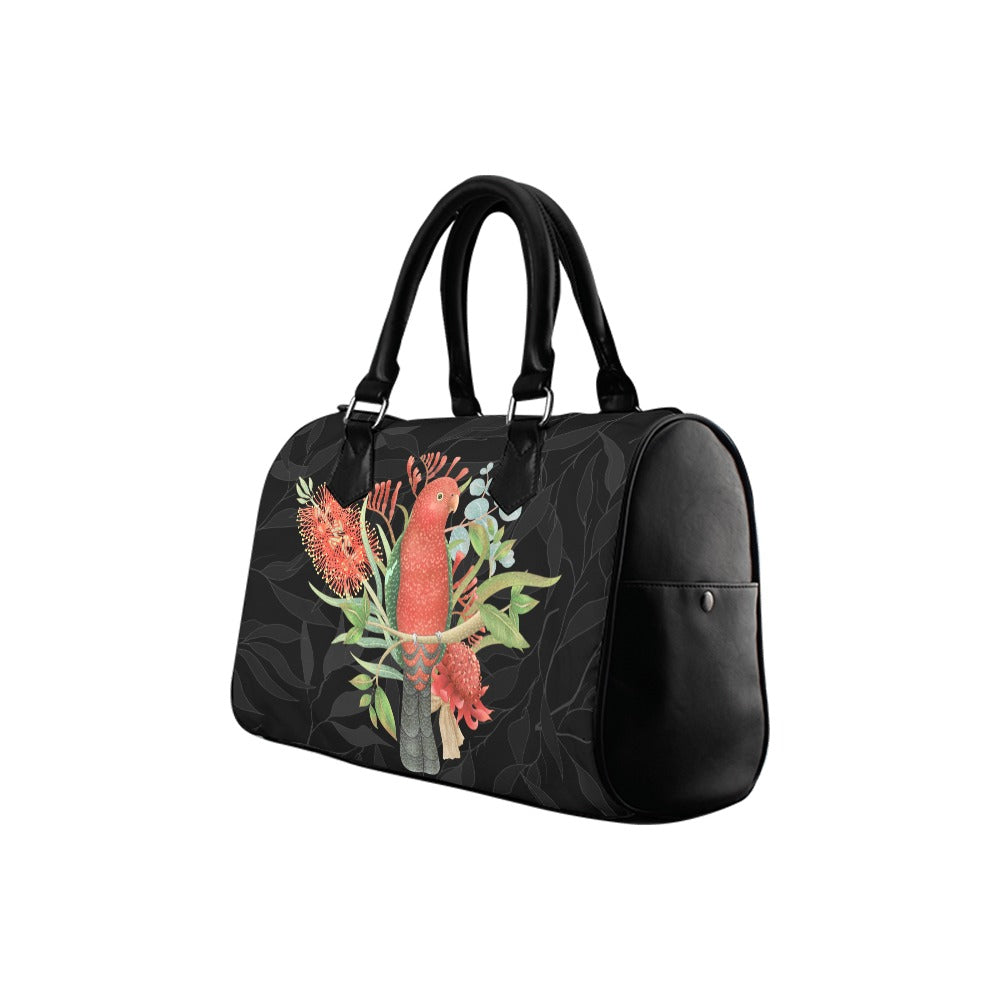 King Parrot Boston Handbag - Offbeat Sweetie
