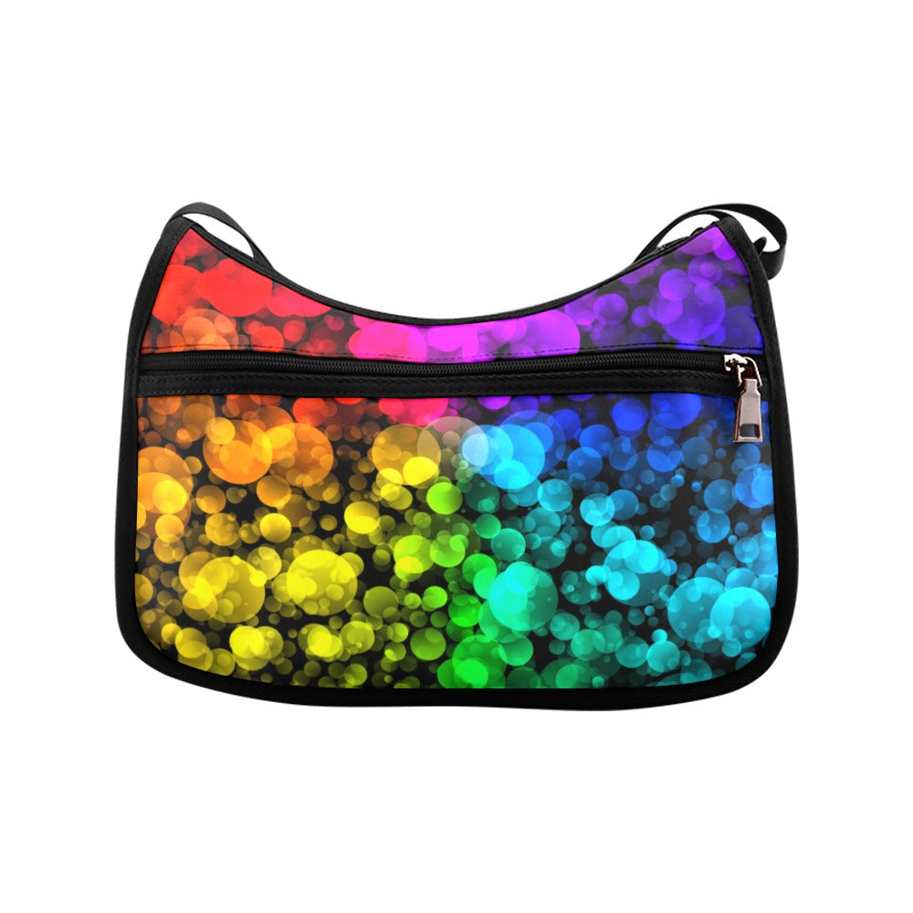 Rainbow Bubbles Crossbody Bag - Offbeat Sweetie