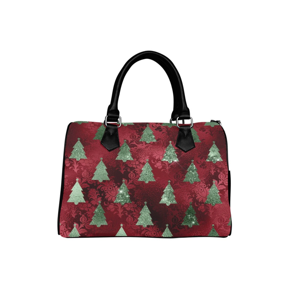 Glam Christmas Boston Handbag - Offbeat Sweetie