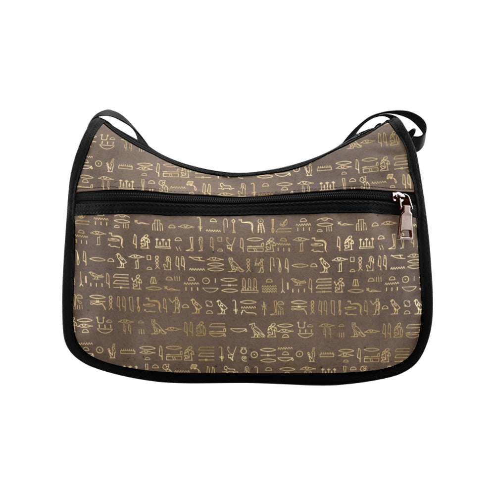 Hieroglyphics Crossbody Bag - Offbeat Sweetie