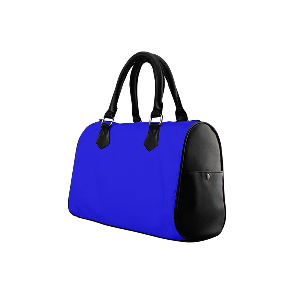 Vivid Blue Boston Handbag - Offbeat Sweetie