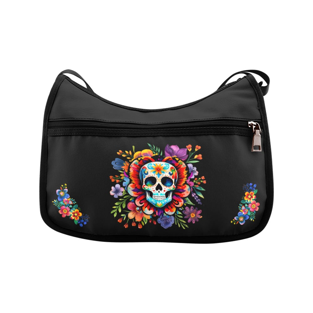 Day Of The Dead Crossbody Bag - Offbeat Sweetie