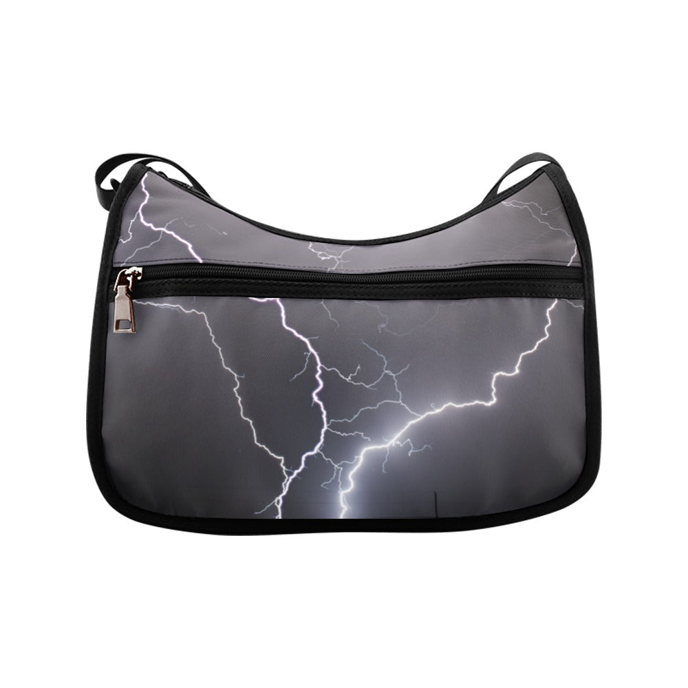 Lightning Crashes Crossbody Bag - Offbeat Sweetie