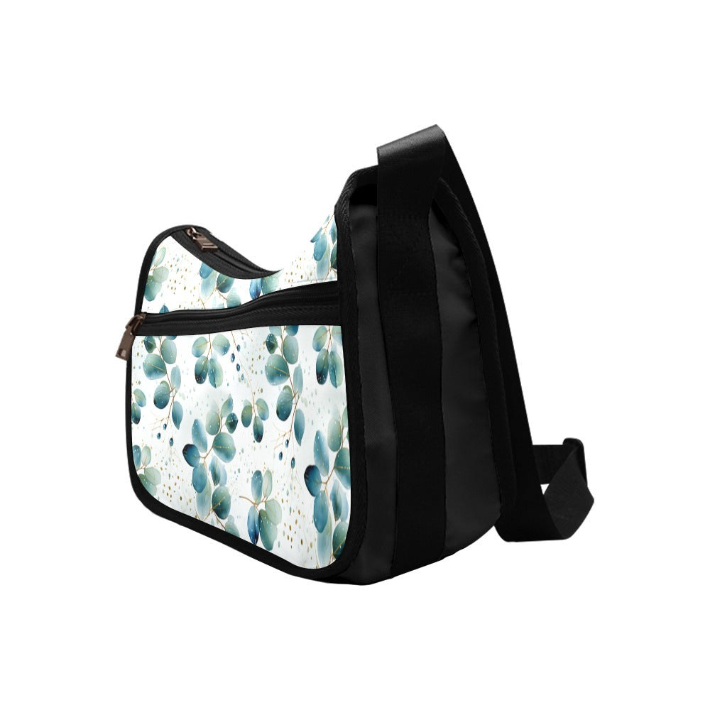 Eucalyptus Leaves Crossbody Bag - Offbeat Sweetie