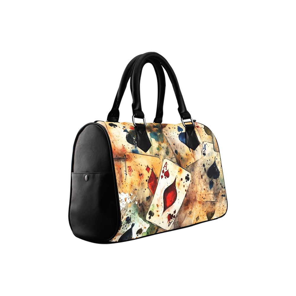 All Mad Here Boston Handbag - Offbeat Sweetie