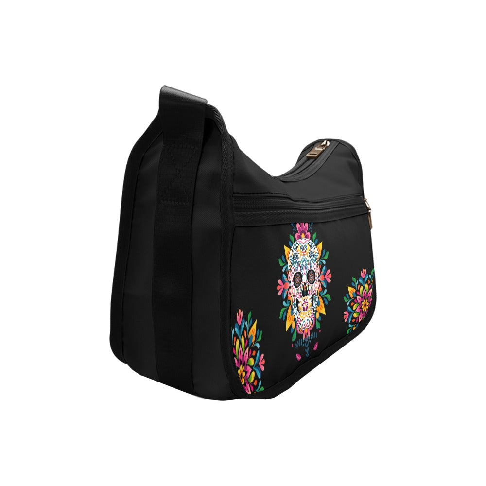 Sugar Skull Crossbody Bag - Offbeat Sweetie