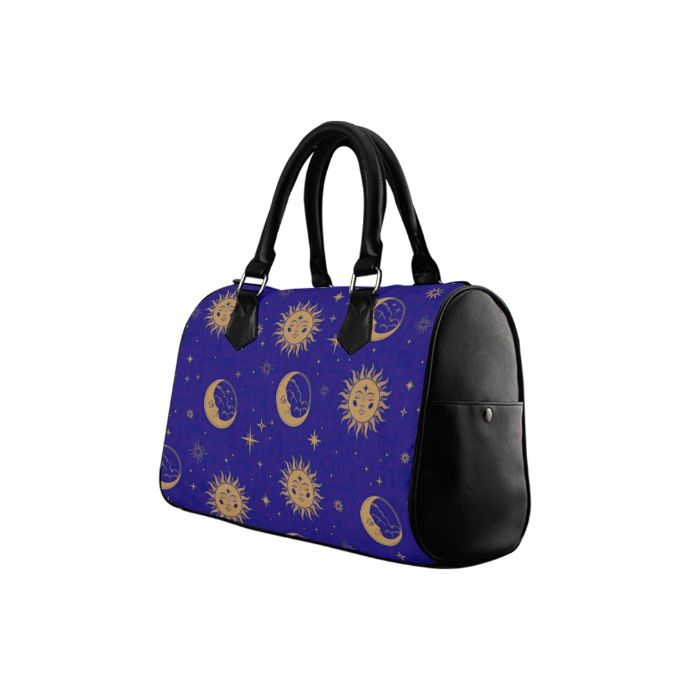 Sun Moon And Stars Boston Handbag