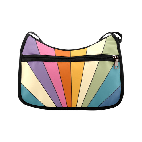 Retro Rainbow Crossbody Bag - Offbeat Sweetie
