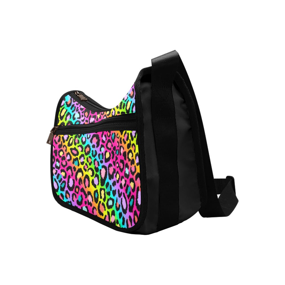 Rainbow Leopard Crossbody Bag - Offbeat Sweetie