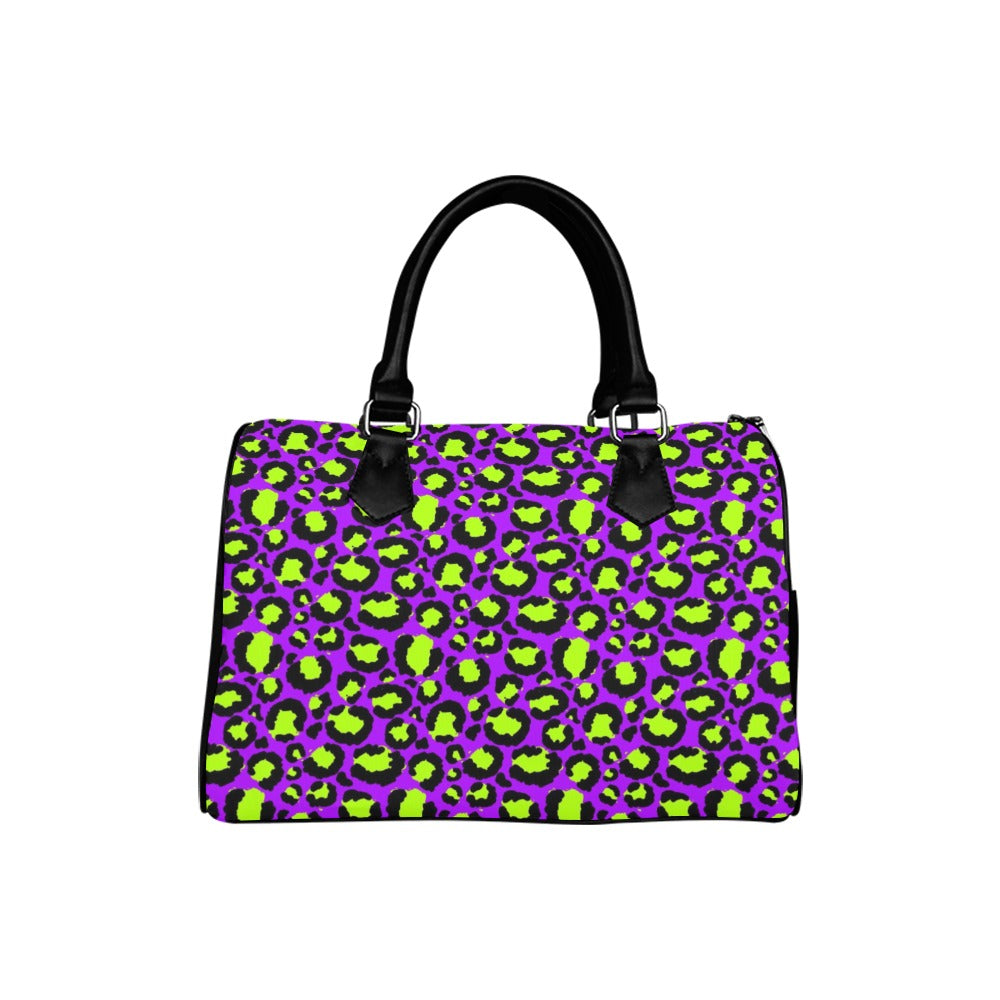 Zombie Leopard Boston Handbag