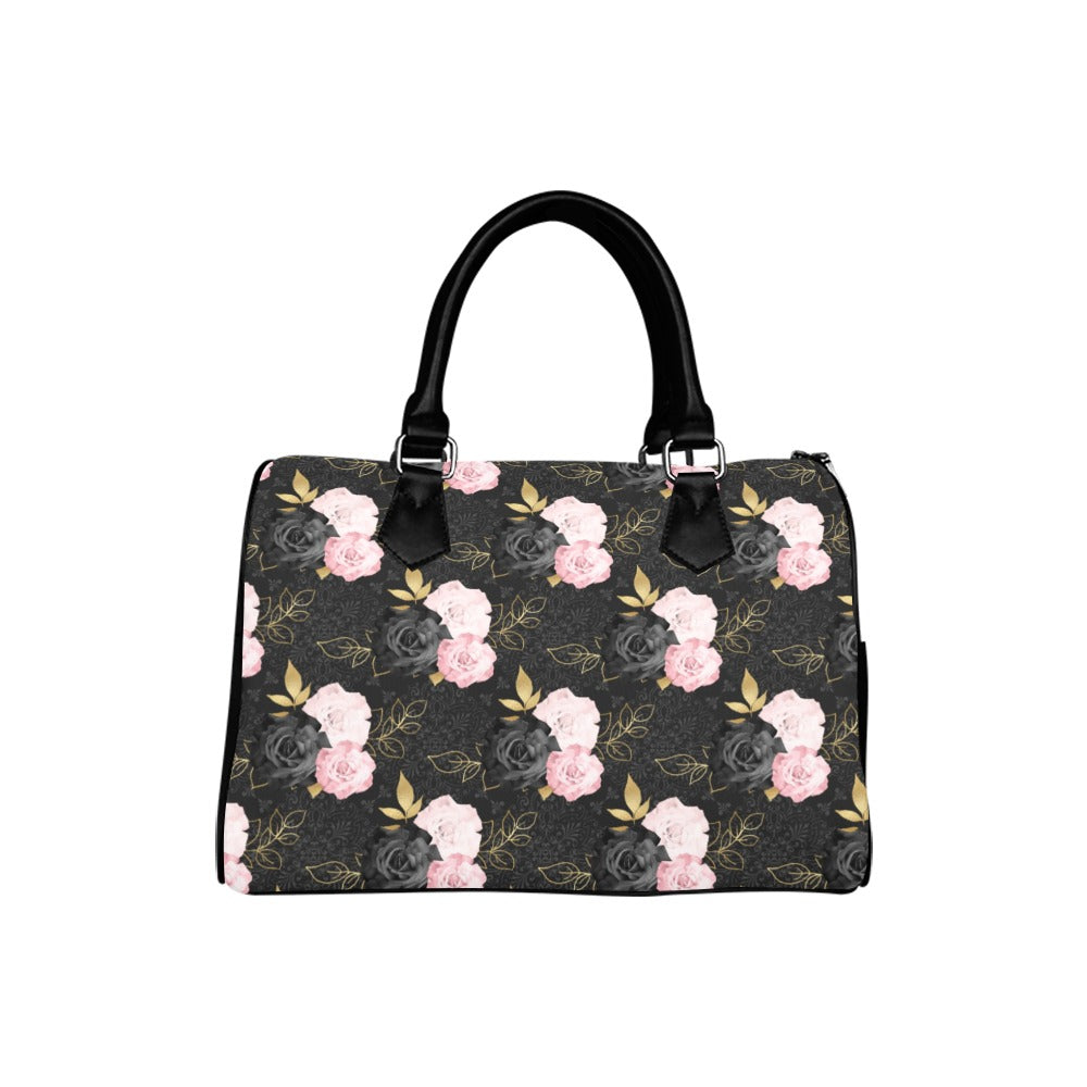 Blush Roses Boston Handbag - Offbeat Sweetie
