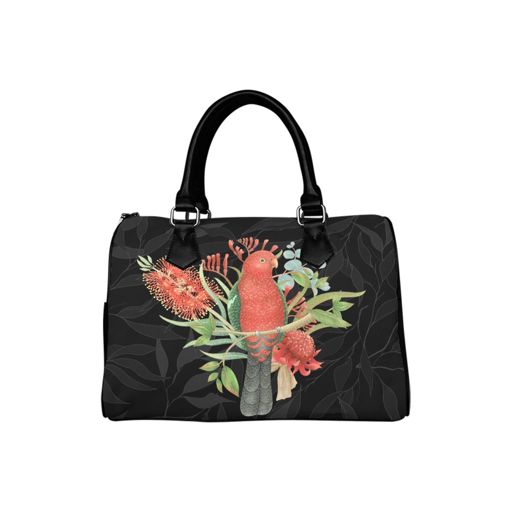 King Parrot Boston Handbag - Offbeat Sweetie