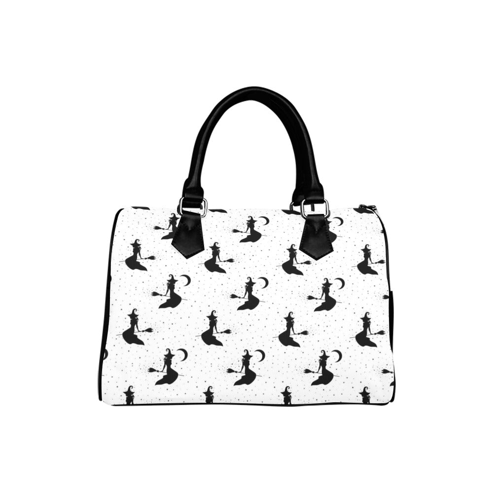 Flying Witches Boston Handbag - Offbeat Sweetie