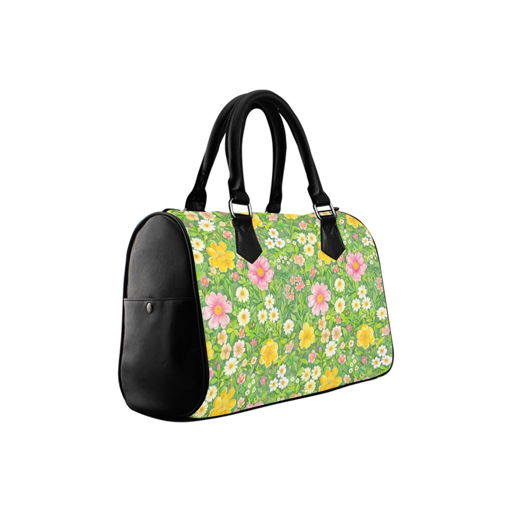 Wildflowers Boston Handbag